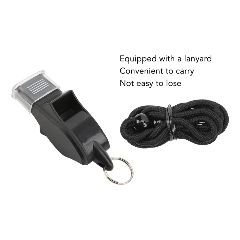 Professional Referee Whistle With Lanyard Loud Crisp Sound For Coaches And Sports Officials 5