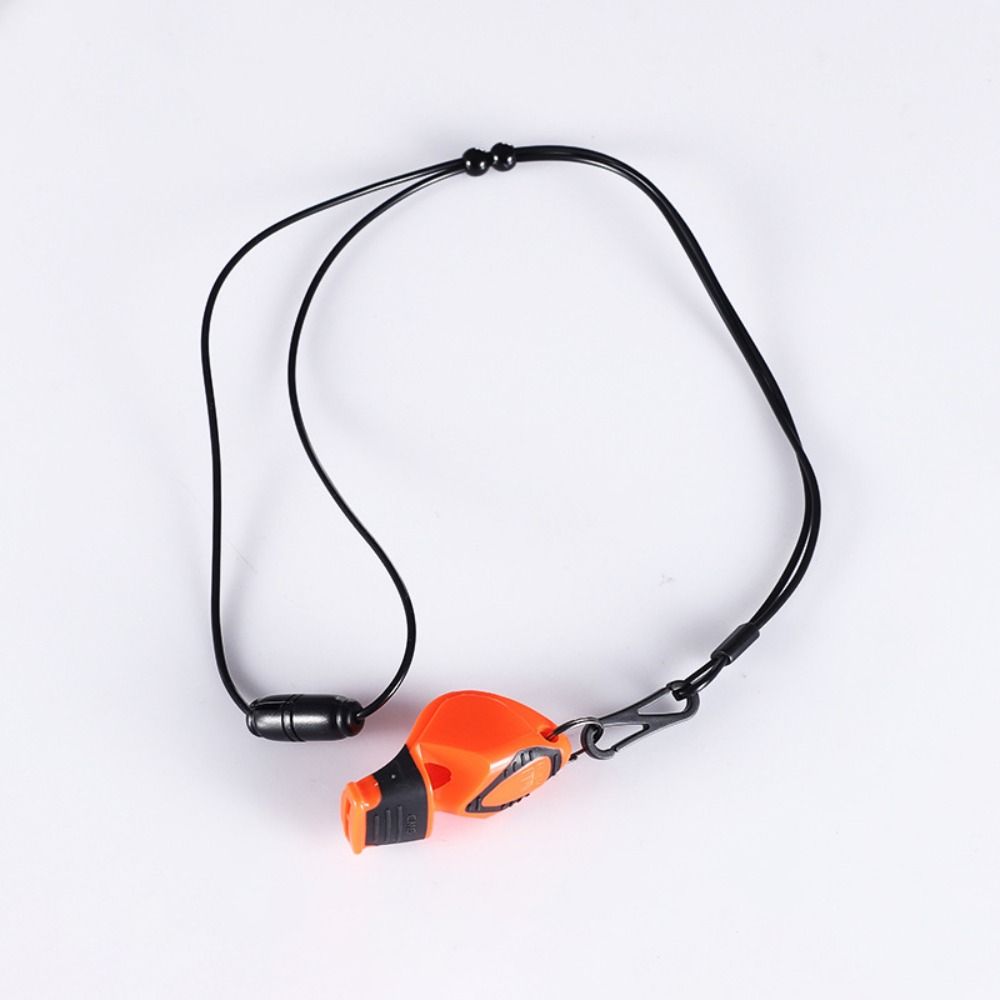 Multipurpose Whistle Lanyard Durable Whistle Strap for Outdoor Adventure & Safety
