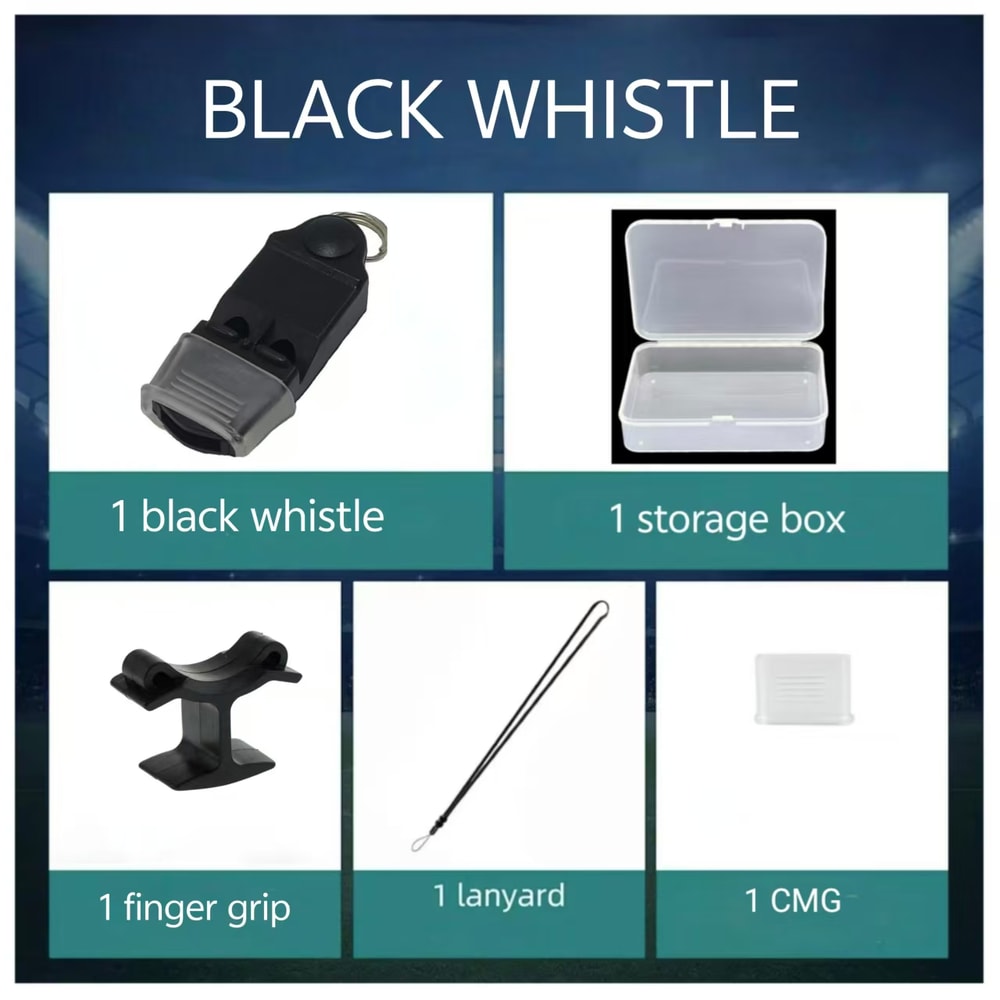 HighPitched Referee Whistle For Sports Emergencies Durable ABS Construction 6