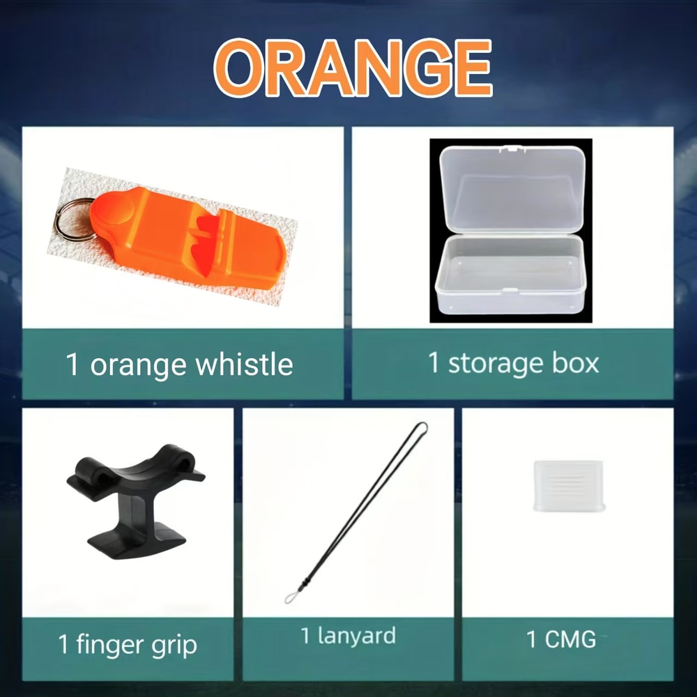 HighPitched Referee Whistle For Sports Emergencies Durable ABS Construction 7