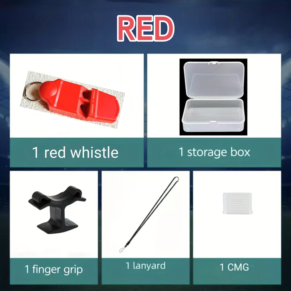 HighPitched Referee Whistle For Sports Emergencies Durable ABS Construction 8