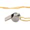 Football Whistle With Rope Durable Stainless Steel Referee Whistle For Lifeguards Coaches 4