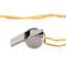 Football Whistle With Rope Durable Stainless Steel Referee Whistle For Lifeguards Coaches 4