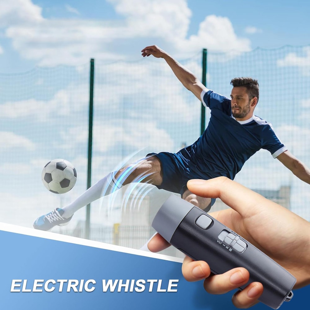 Electronic Whistle Loud BatteryPowered Referee Whistle With Lanyard For Sports Training Ideal For F 1