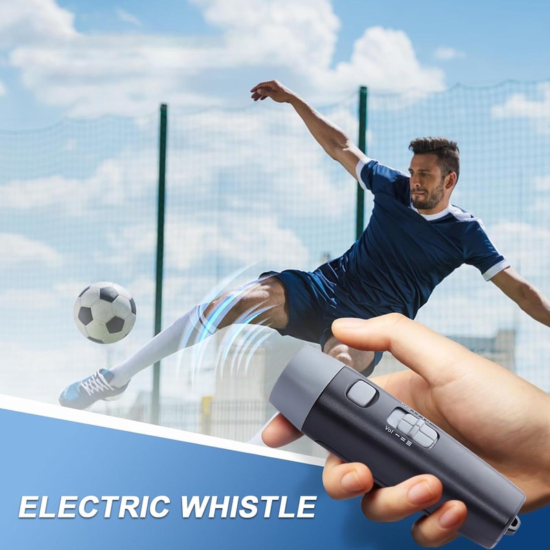 Electronic Whistle Loud BatteryPowered Referee Whistle With Lanyard For Sports Training Ideal For F 1