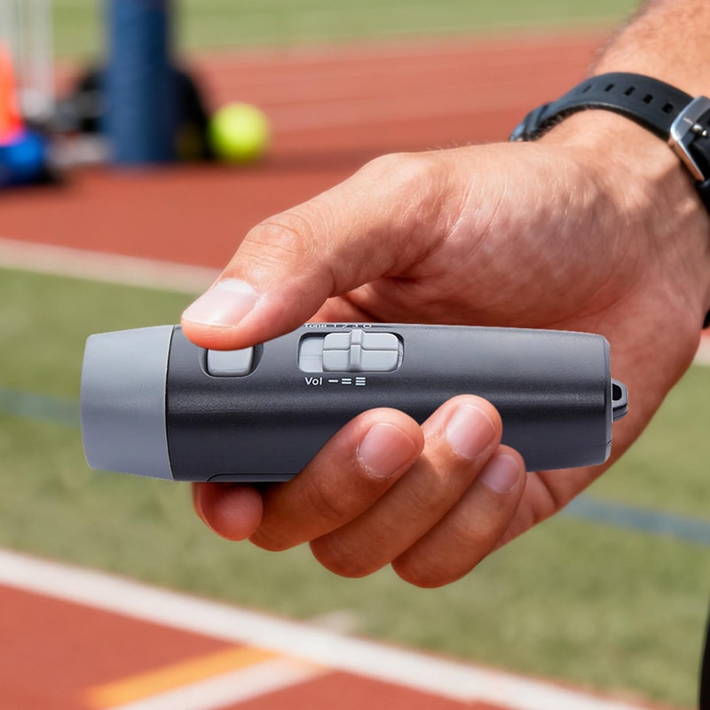 Electronic Whistle Loud BatteryPowered Referee Whistle With Lanyard For Sports Training Ideal For F 4