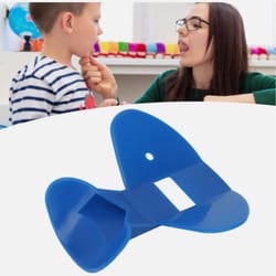 plastic nose whistle for nasal breathing & oral muscle training nose flute pronunciation trainer