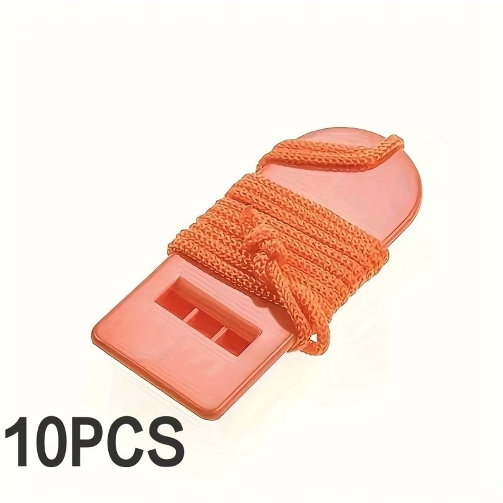 Survival Whistle For Hiking Camping Emergency Flat Design For Safety Rescue 7