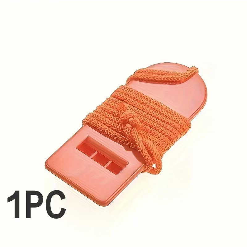 Survival Whistle For Hiking Camping Emergency Flat Design For Safety Rescue 6
