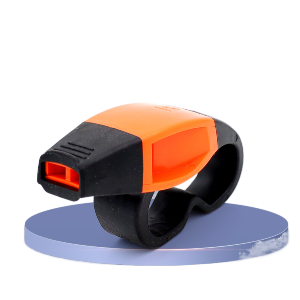 Premium Loud Sound PVC Hand Whistle Durable, Portable Survival & Training Accessory