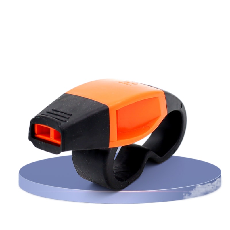 Premium Loud Sound PVC Hand Whistle Durable, Portable Survival & Training Accessory