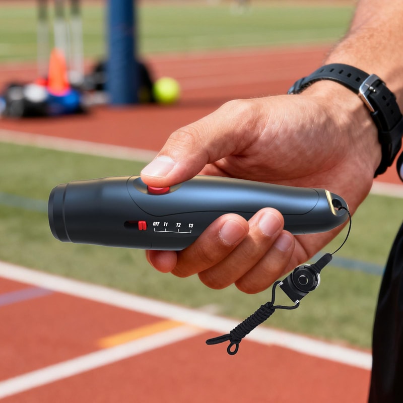 Electronic Whistle Loud Emergency & Sports Trainer Whistle with Lanyard for Teachers and Coaches