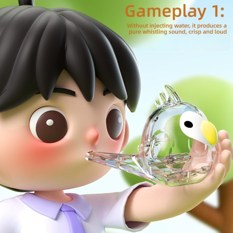 Colorful Bird Water Whistle Pipes Set of Fun Toy for Kids Perfect Birthday Gift & Party Accessory