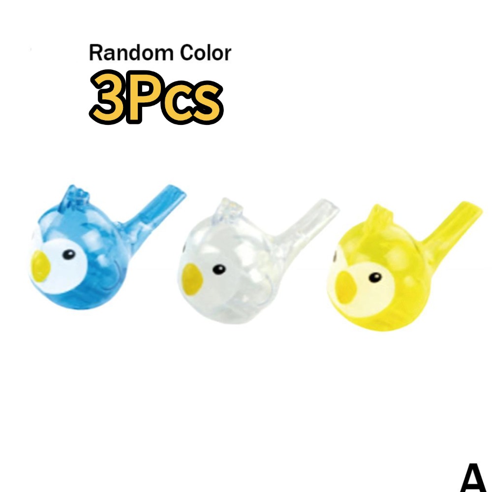 Colorful Bird Water Whistle Pipes Set of Fun Toy for Kids Perfect Birthday Gift & Party Accessory