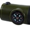 Tactical Survival Whistle With Compass Thermometer Magnifier Mirror Torch For Outdoor Adventures 3