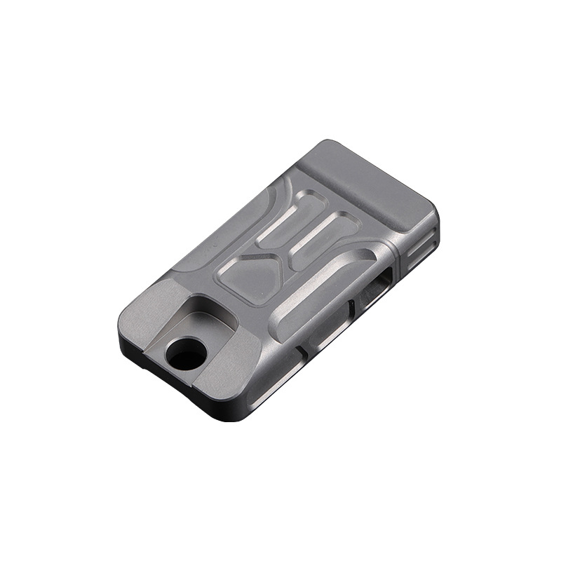 Titanium Alloy Emergency Whistle Keychain Loud Portable Survival Whistle Necklace For Outdoor Adven 0