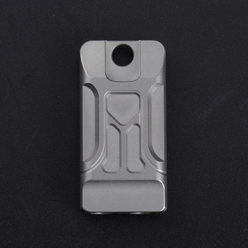 Titanium Alloy Emergency Whistle Keychain Loud Portable Survival Whistle Necklace For Outdoor Adven 5