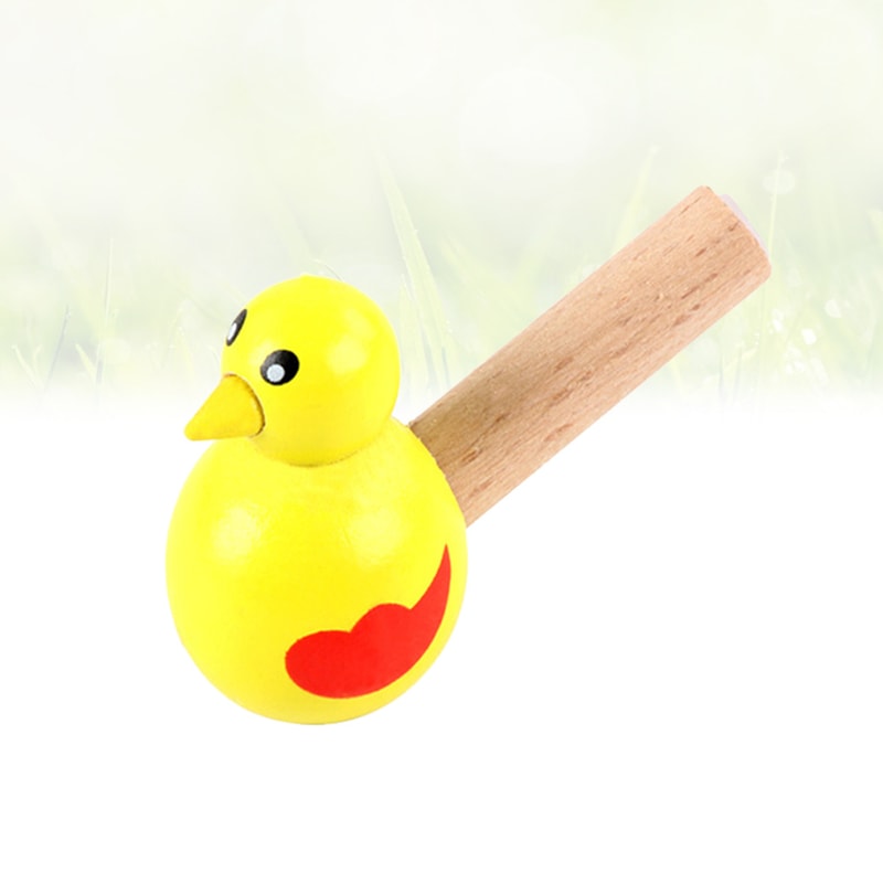 Colorful Wooden Bird Whistle Fun Noise Maker For Parties Festivals Gifts 1