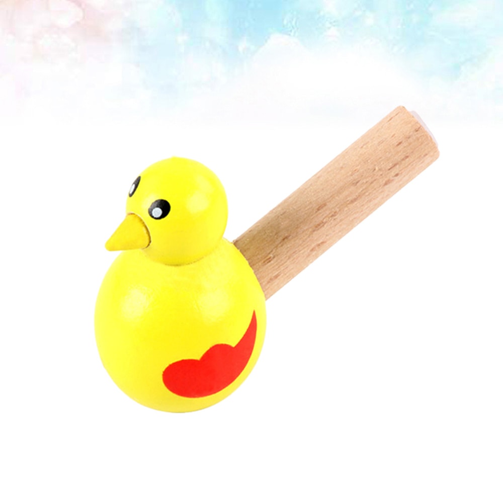 Colorful Wooden Bird Whistle Fun Noise Maker For Parties Festivals Gifts 2