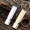 Golden Metal Survival Whistle Compact & Durable with Premium Finish