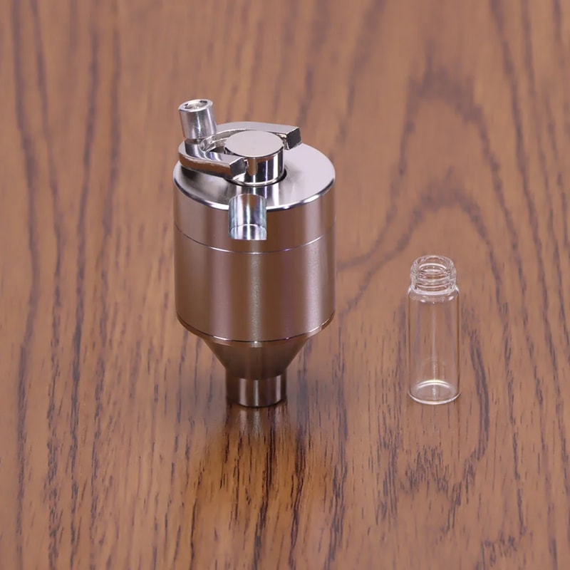 Hand Operated Spice Grinder Pepper Mill for Fresh Spices, Tea, Herbs & Flower Powder