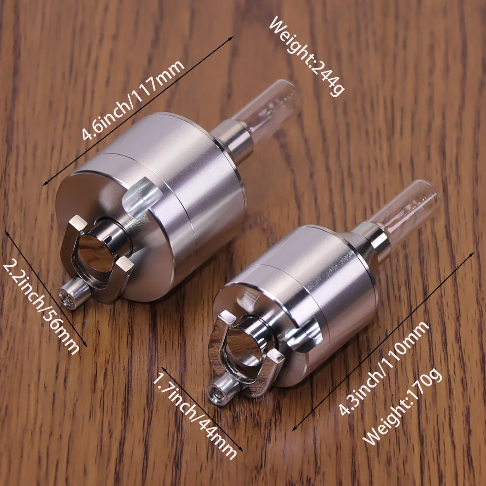 Hand Operated Spice Grinder Pepper Mill for Fresh Spices, Tea, Herbs & Flower Powder