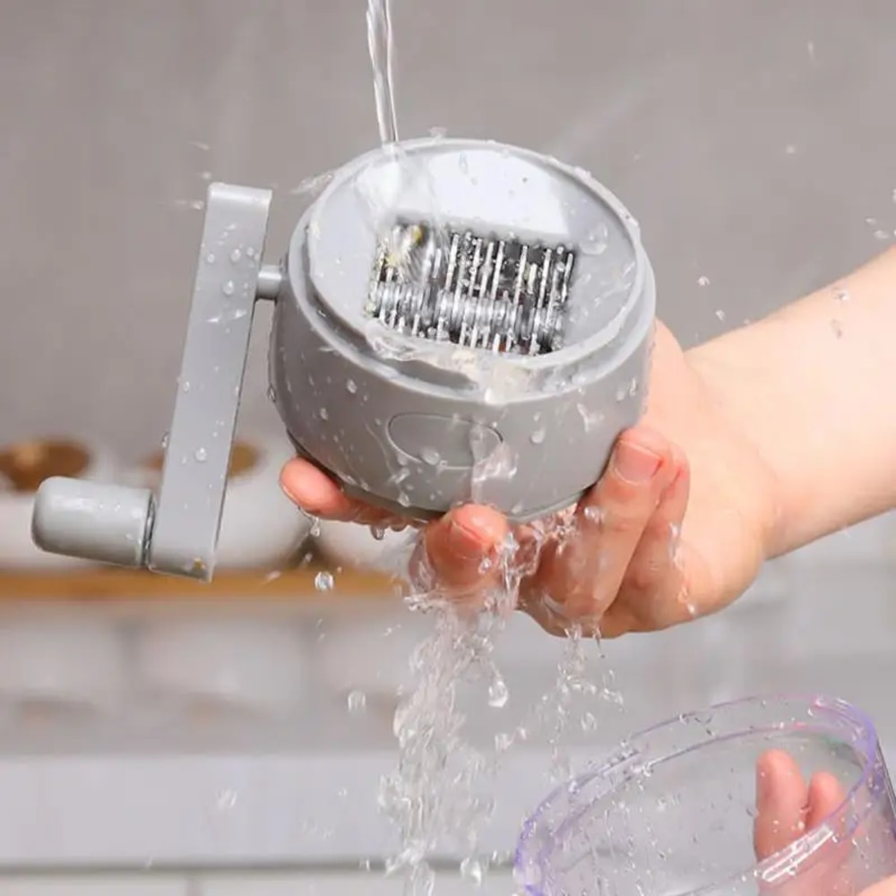 Manual Food Grinder Crusher For Nuts Garlic Herbs And Spices Multifunctional Kitchen Tool 2