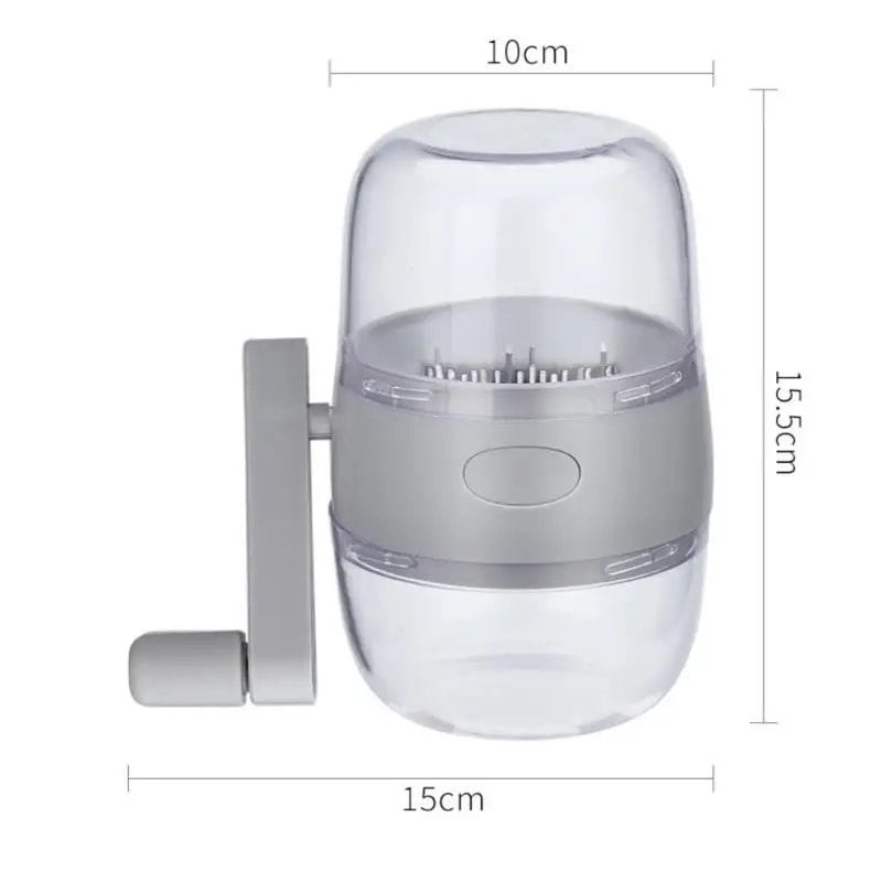 Manual Food Grinder Crusher For Nuts Garlic Herbs And Spices Multifunctional Kitchen Tool 5