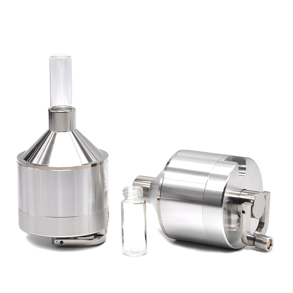Metal Powder Grinder Hand Crank Spice Mill Premium Food Grinder Kitchen Tool For Herbs And Spices 4