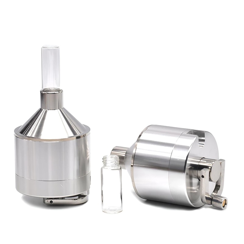 Metal Powder Grinder Hand Crank Spice Mill Premium Food Grinder Kitchen Tool For Herbs And Spices 4