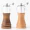 Multifunctional Hand Crank Pepper Grinder Sea Salt Pepper Cumin More Solid Wood Kitchen Seasoning 4