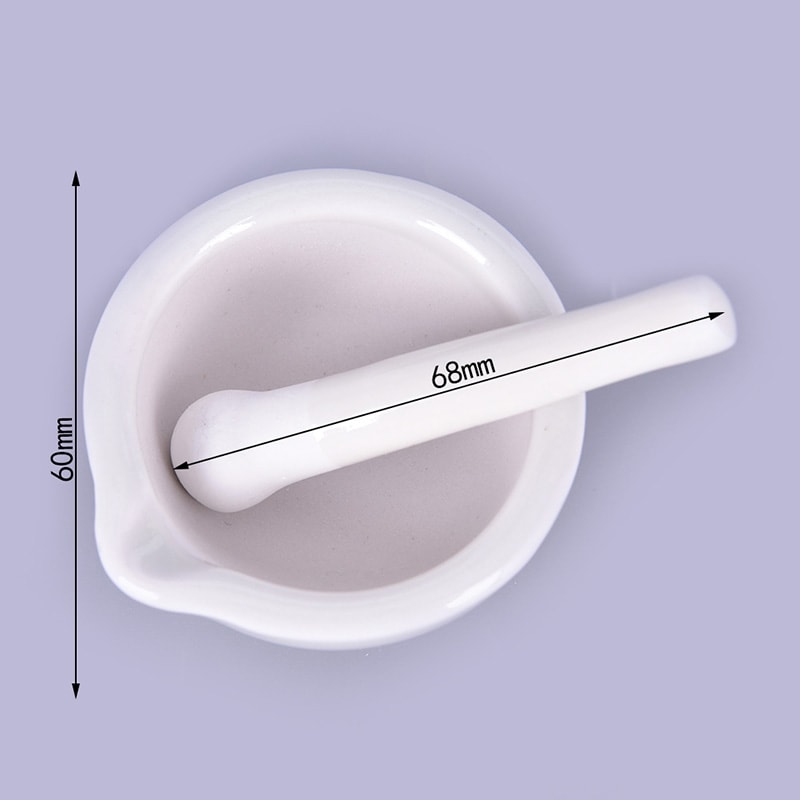 Ceramic Spice Mill Set Handheld Grinder and Mortar for Fresh Seasonings