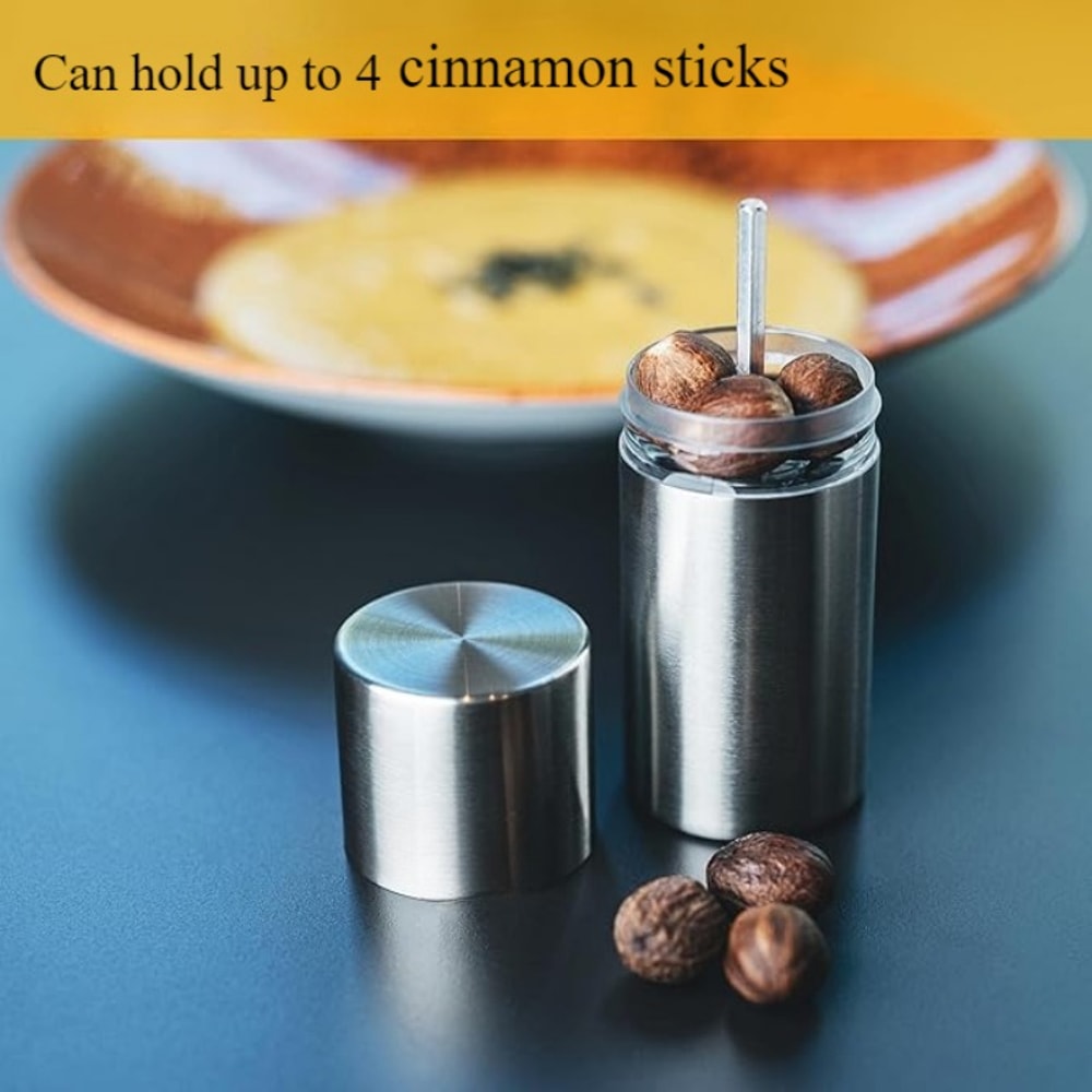 Handheld Metal Spice Grater & Nut Grinder Manual Grinding Machine for Kitchen Use