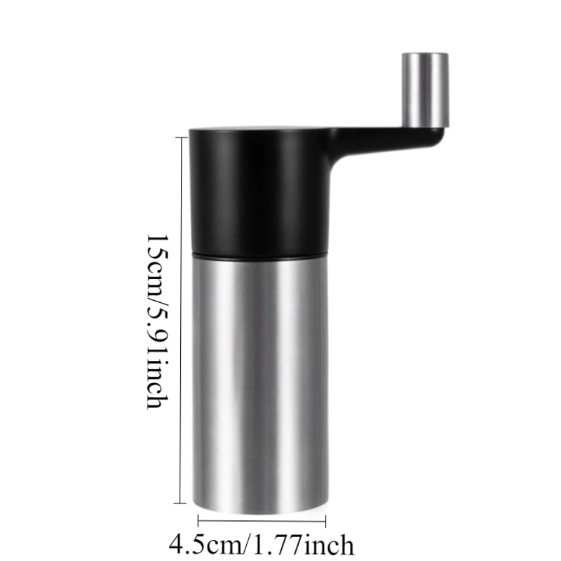 Handheld Metal Spice Grater & Nut Grinder Manual Grinding Machine for Kitchen Use