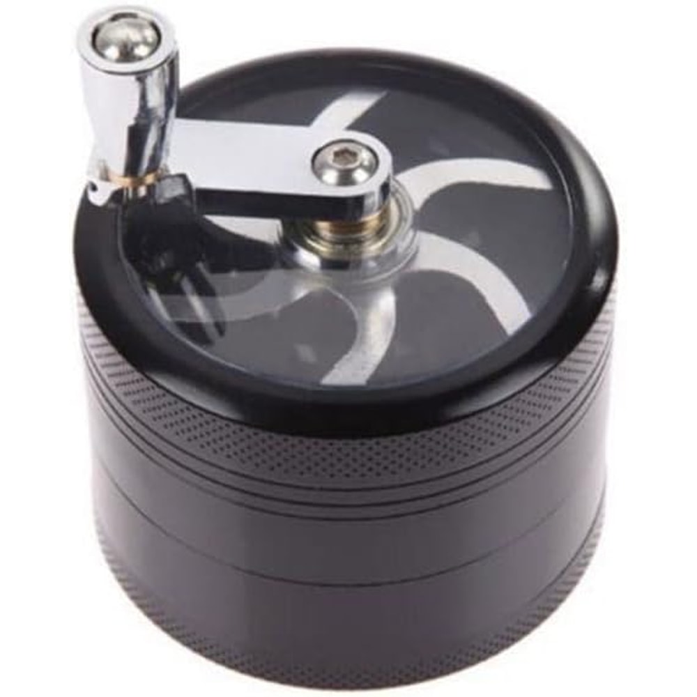 Spice Grinder for Nutmeg, Ginger, Salt & Pepper Metal Hand Crusher