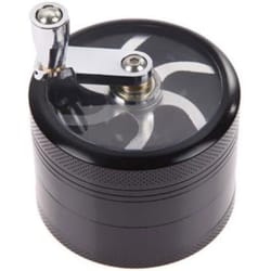 spice grinder for nutmeg, ginger, salt & pepper metal hand crusher