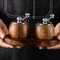 Spherical Pepper Grinder HandCranked Mini Ceramic Core Grinder For Salt And Pepper 4