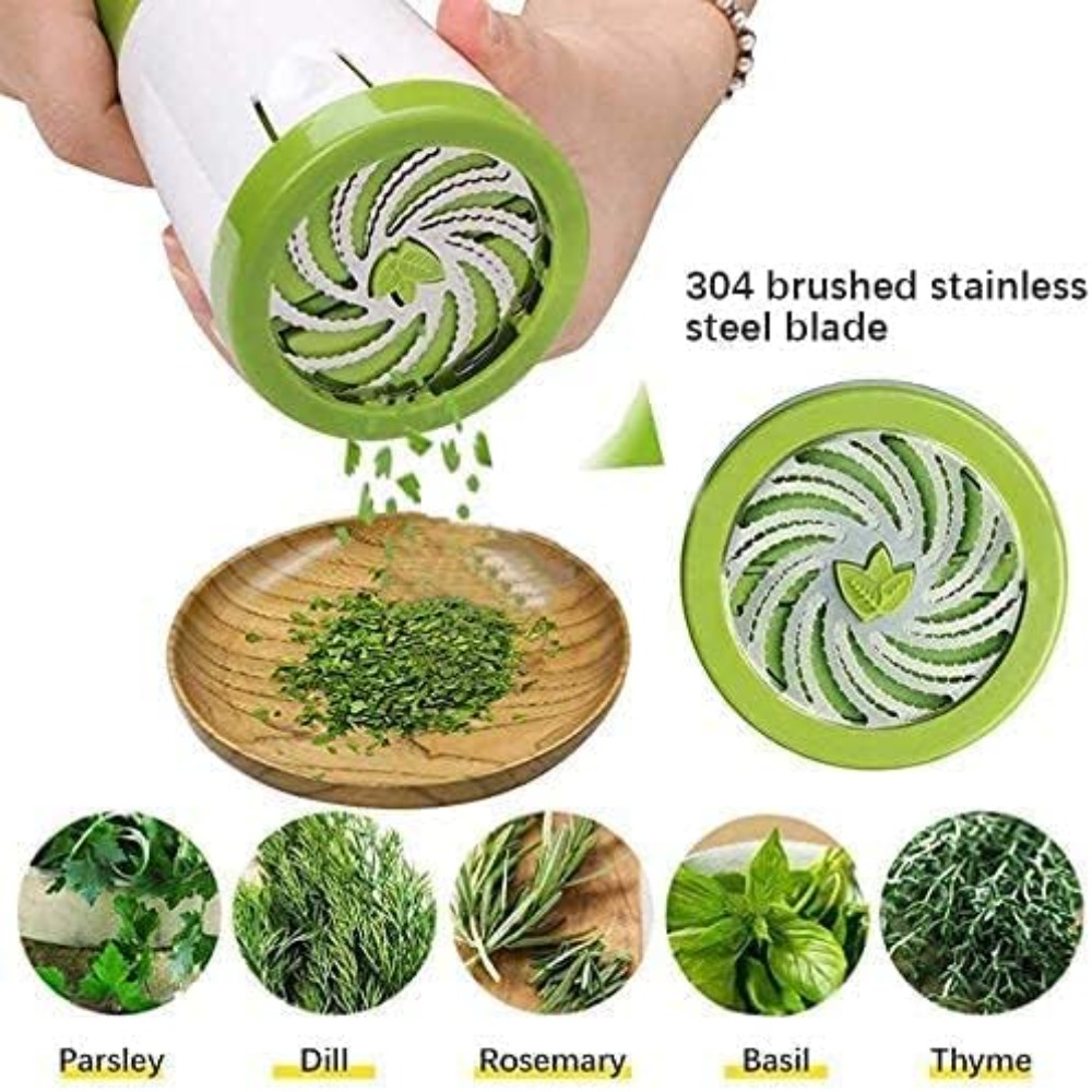 Multifunction Manual Herb Grinder Spice Mill & Vegetable Chopper for Easy Kitchen Prep
