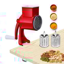 manual grain grinder hand crank milling machine for home & commercial use aluminum alloy nut grinding mill