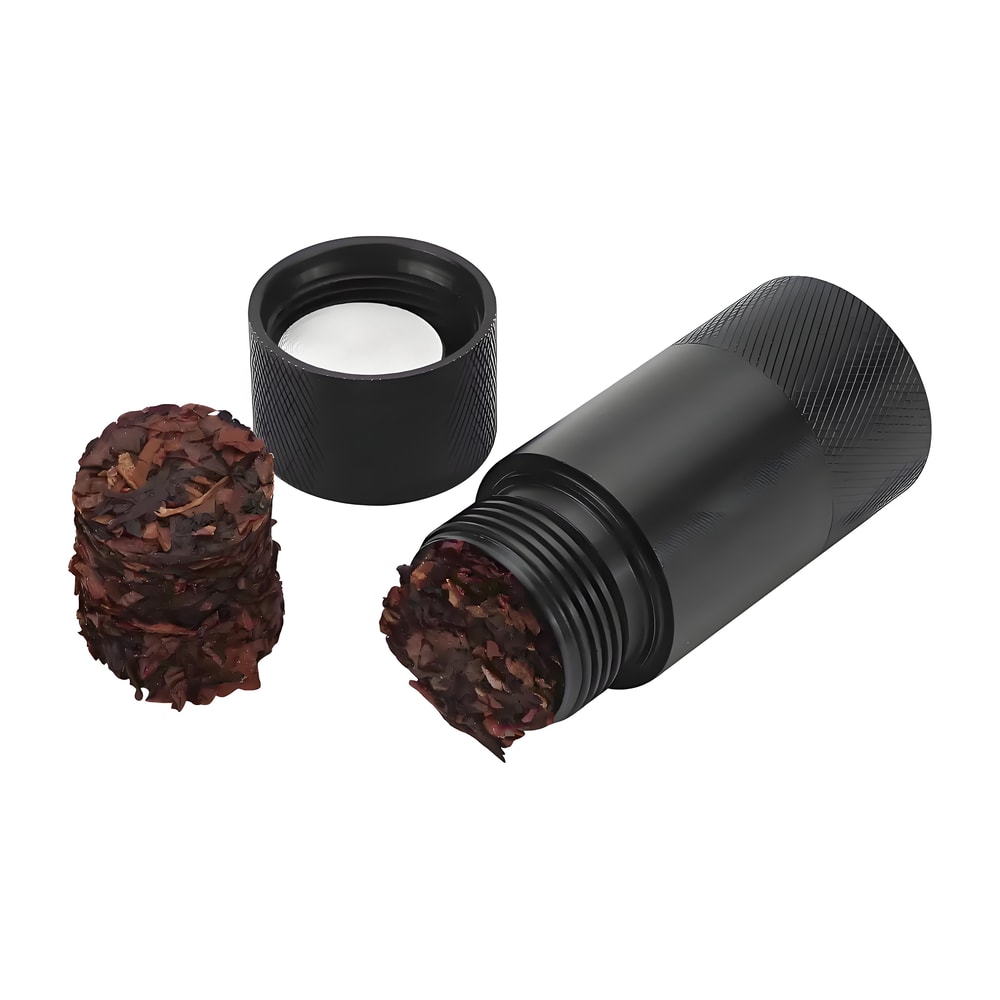 Aluminum Pollen Press Herb Mill Grinder Compact Efficient Spice Crusher With Lipstick Design 1