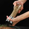 Premium Stainless Steel Pepper Grinder Adjustable Coarseness Spice Mill With Durable Glass Body 0