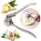 Garlic Press and Grinder Manual Kitchen Tool, Aluminum Alloy, Easy-to-Use, Efficient Garlic Crusher for Quick Meal Pre