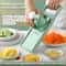 Vegetable Slicer and Julienne Cutter Multifunctional Potato Grater with Handle for Effortless Kitchen Prep