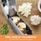 Stainless Steel Garlic Press and Mincer Multifunctional Easy-to-Clean Crusher and Slicer