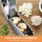 Stainless Steel Garlic Press and Mincer Multifunctional Easy-to-Clean Crusher and Slicer