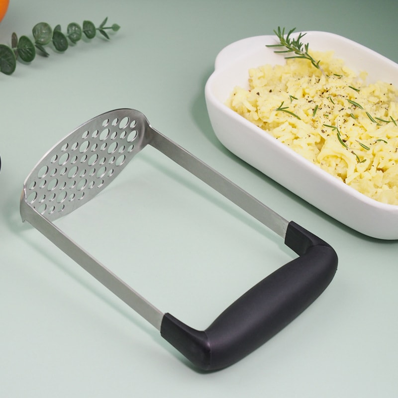 Stainless Steel Potato Masher Press Ricer And Fruit Juice Maker For Smooth Mashed Potatoes 1