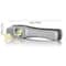 Multifunctional Garlic Press & Slicer Zinc Alloy Manual Kitchen Gadget for Effortless Meal Prep