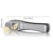 Multifunctional Garlic Press & Slicer Zinc Alloy Manual Kitchen Gadget for Effortless Meal Prep