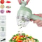 Wireless Rechargeable Vegetable Cutter Food Processor Portable Versatile Chopper For Garlic Meat A 0