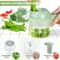 Wireless Rechargeable Vegetable Cutter Food Processor Portable Versatile Chopper For Garlic Meat A 2